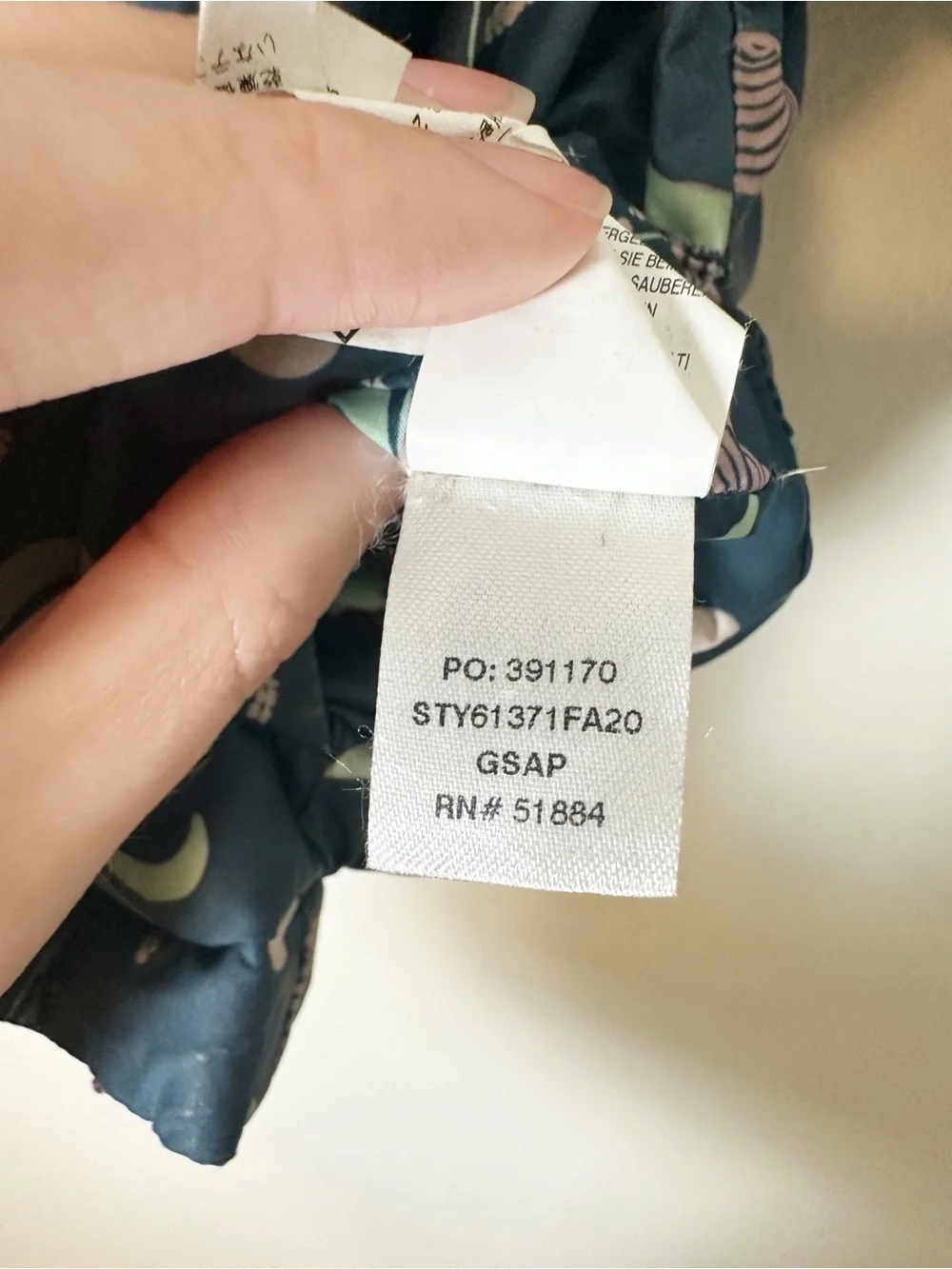 Patagonia baby reversible